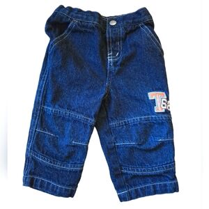 Vintage 1990s Y2K dark blue denim Disney Tigger Winnie the Pooh jeans